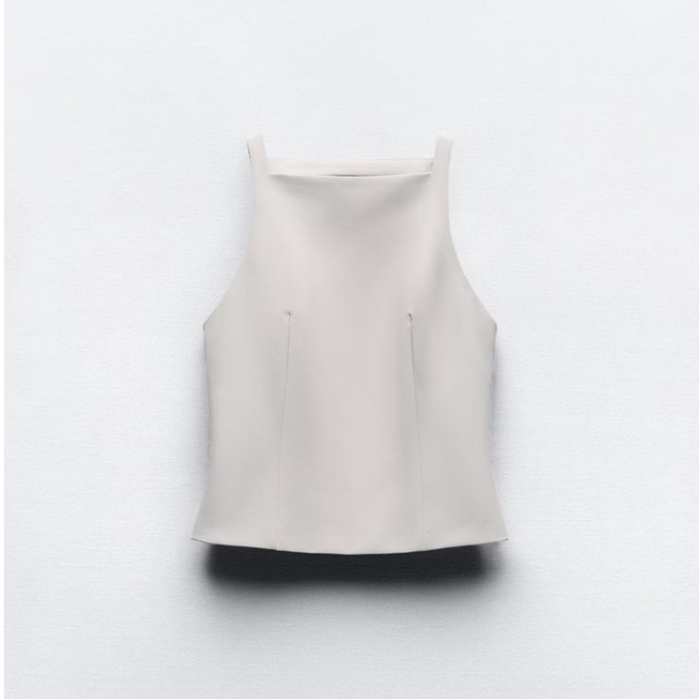 Zara Cream Camisole Top